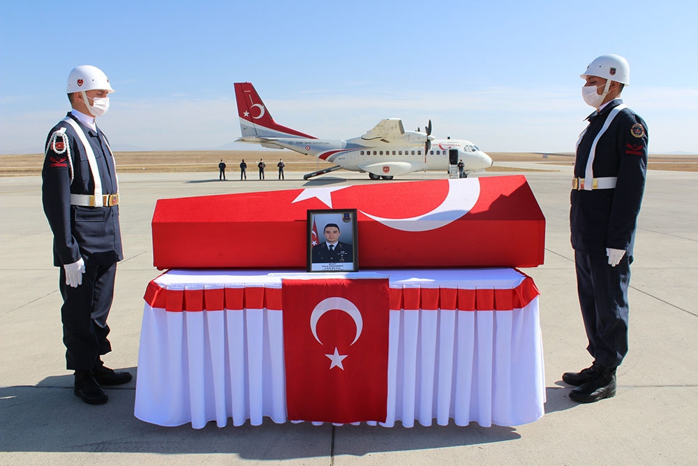 Ağrı şehidi memleketi Çorum’a uğurlandı