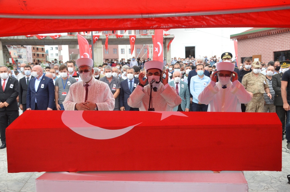Ağrı şehidi, Ordu’da son yolculuğuna uğurlandı
