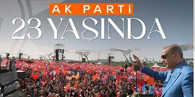 AK Parti 23 yaşında