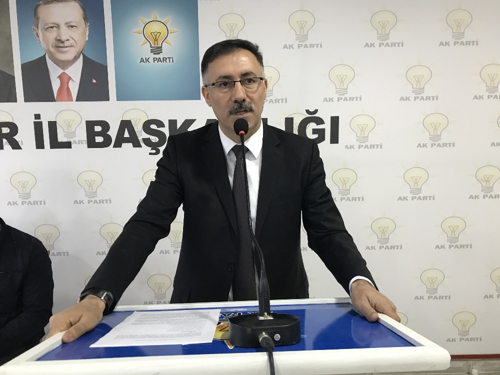 Ak Parti İl Başkanı Tutulmazdan İstifa Sonrası Açıklama