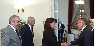 AK Parti ile DEM Parti heyeti bir araya geldi