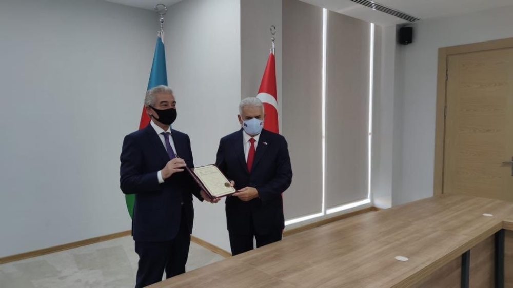Ak Parti Milletvekili Binali Yıldırım Azerbaycan’da