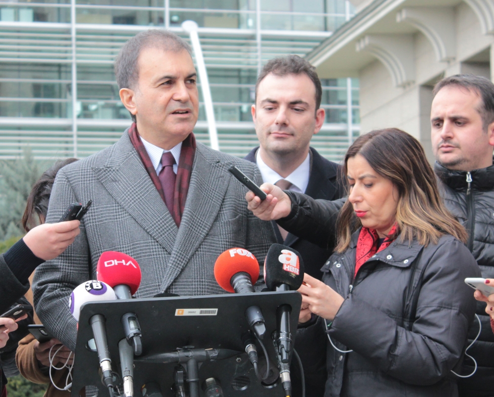 AK Parti Sözcüsü Çelik: 