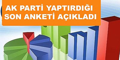 AK Parti yaptırdığı anketleri açıkladı