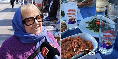 AK Partililere küfreden kadın Kemalistlere rakı bardağı oldu