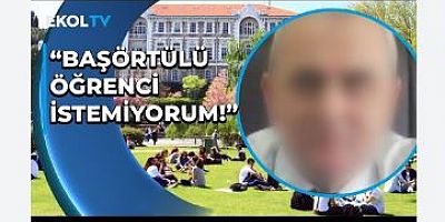 Akademisyenden başörtülü öğrenciler ve AK Parti hakkında skandal sözler! 