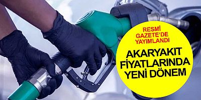 Akaryakıt fiyatlarında yeni dönem