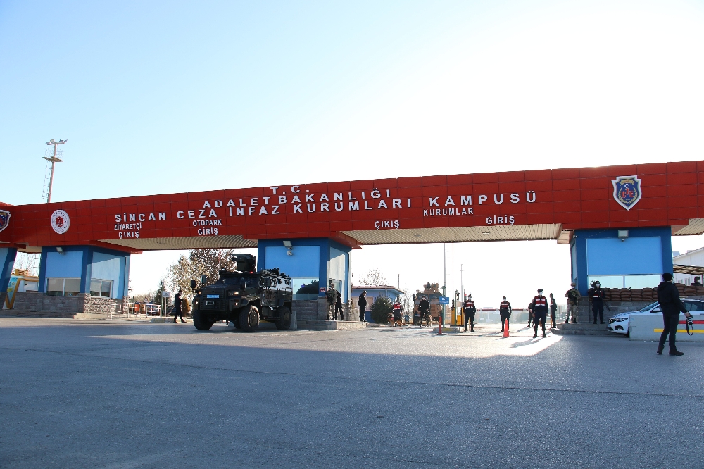 Akıncı Üssü davası öncesinde Sincan’da güvenlik önlemleri üst düzeyde
