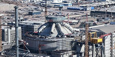 Akkuyu'da geri sayım: İlk reaktörün yüzde 99'u tamamlandı