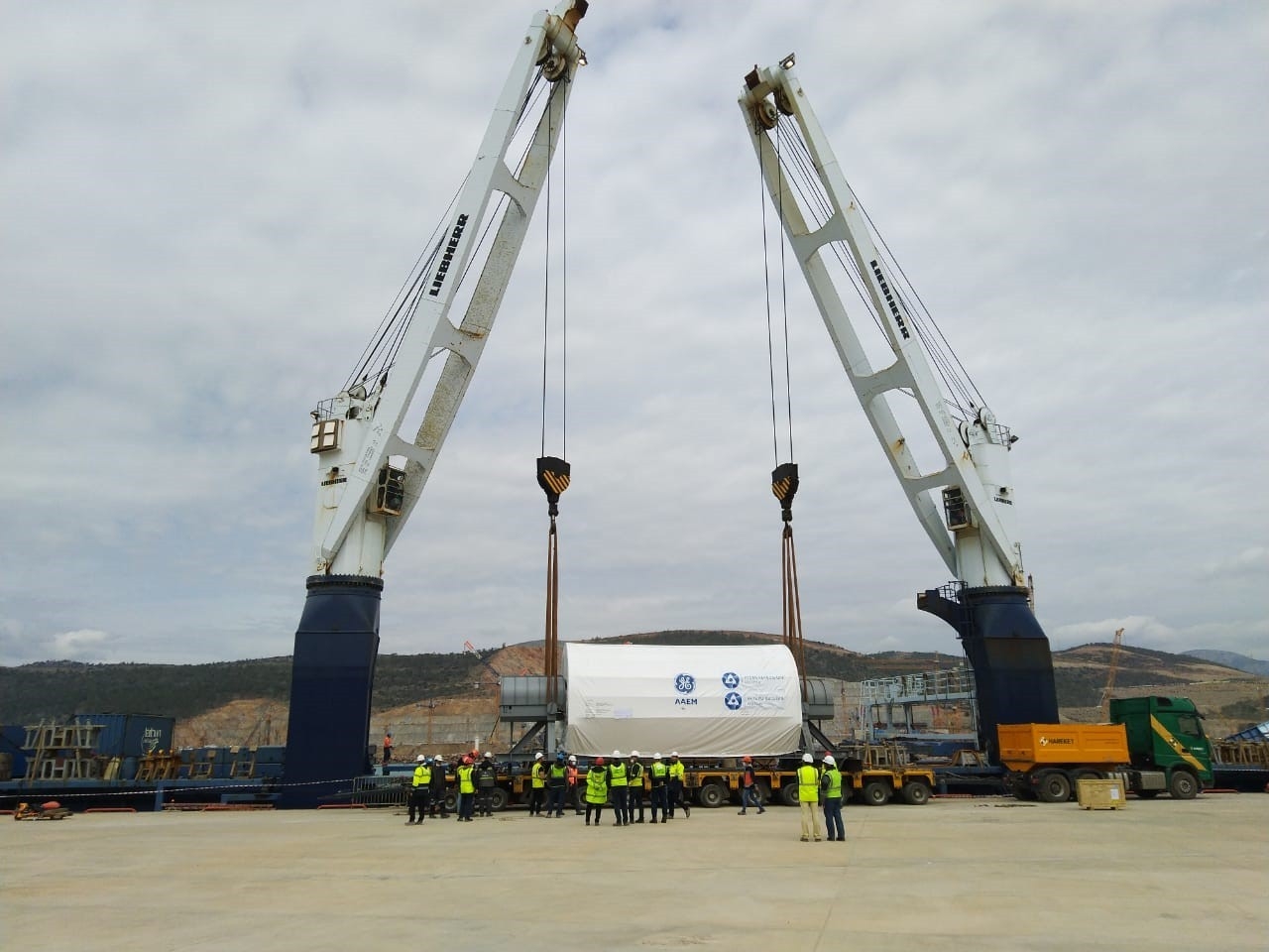 Akkuyu NGS’nin 1. ünitesi için üretilen silindir rotoru sahaya ulaştı