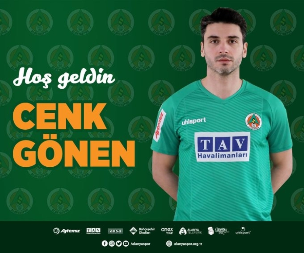 Alanyaspor, Cenk Gönen’i açıkladı
