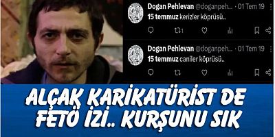 Alçak karikatürist de FETÖ izi.. Erdoğan'a ilk kurşunu kim sıkacak