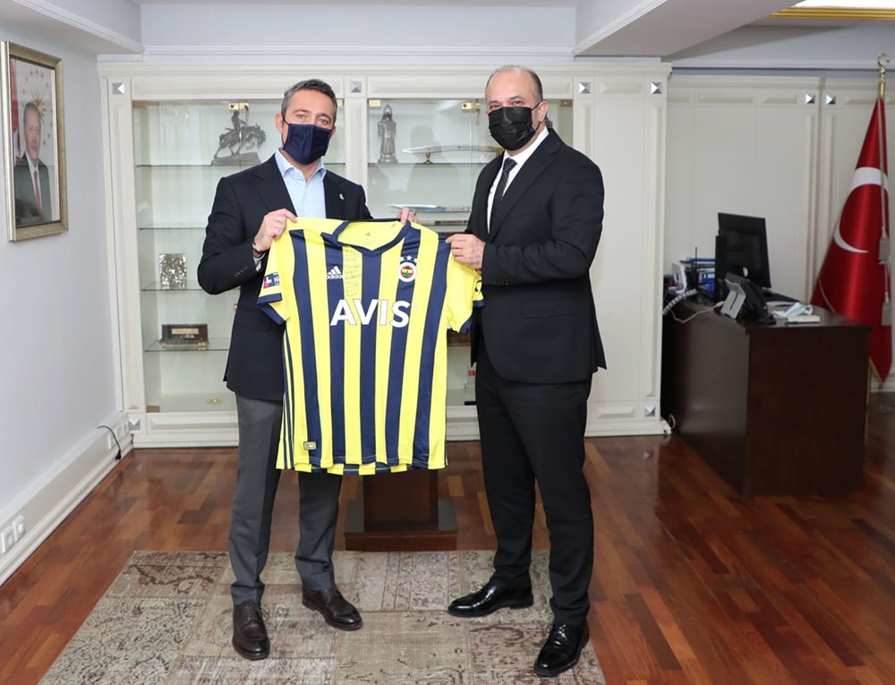 Ali Koç, İstanbul Emniyet Müdürü Zafer Aktaş’ı ziyaret etti