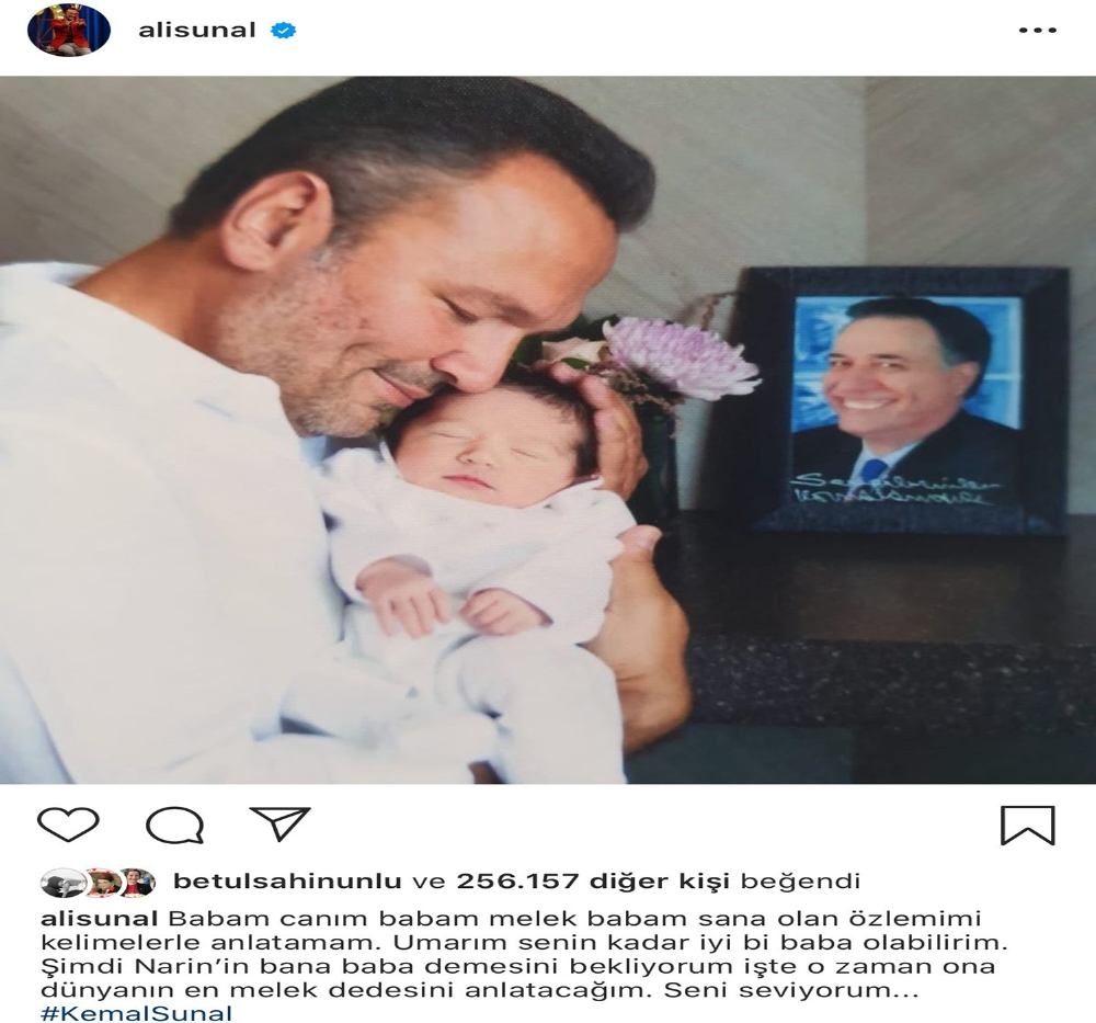 Ali Sunal’dan duygulandıran paylaşım