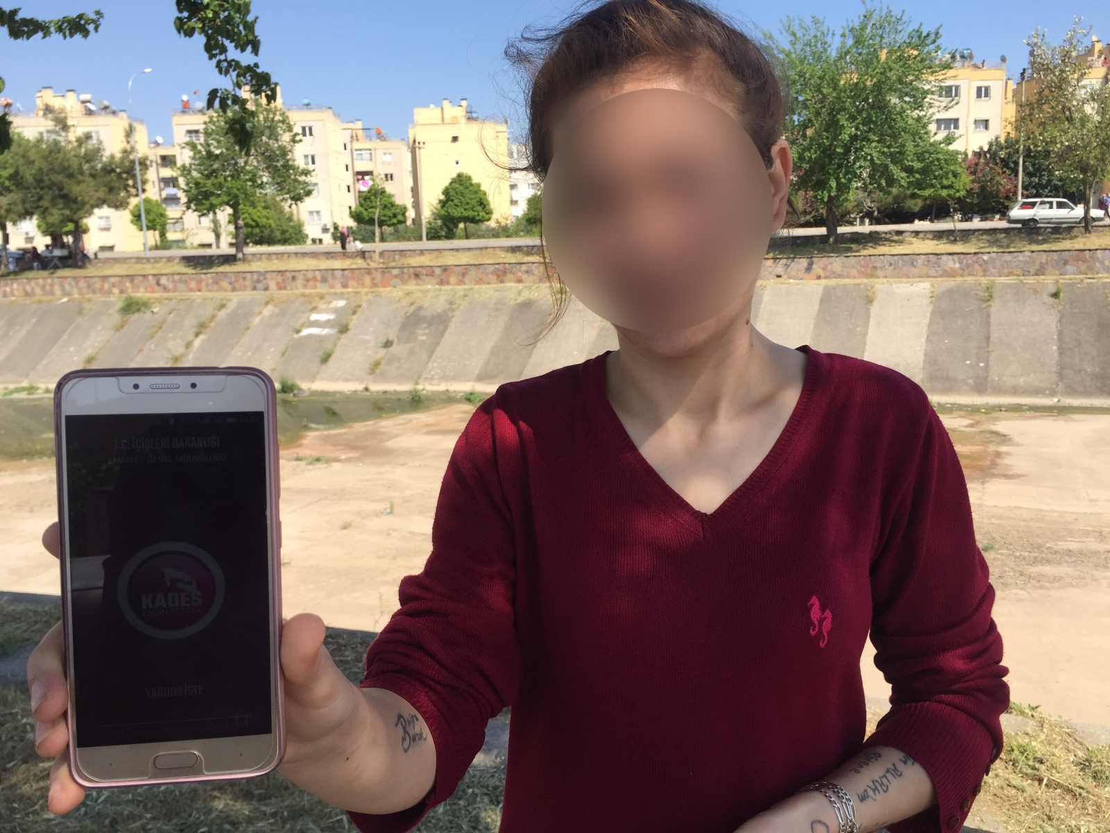 Alıkonulup darp edilen, yakılmaya çalışılan kadın KADES sayesinde kurtarıldı