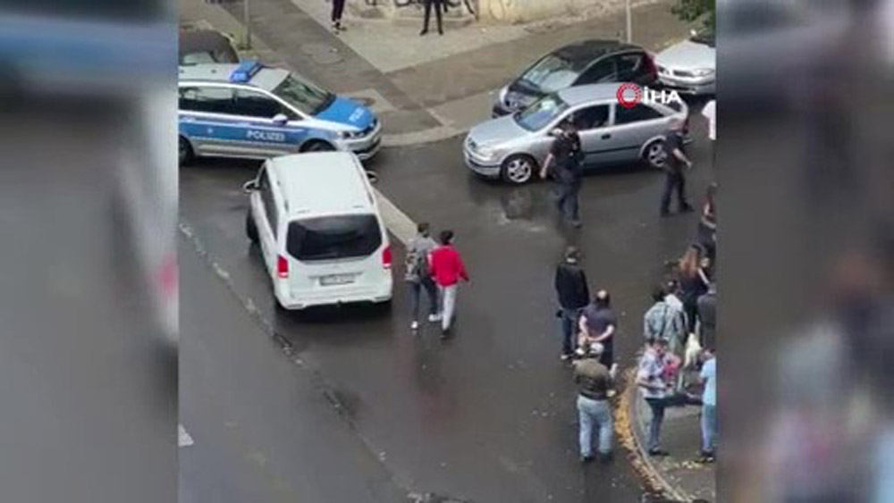 Almanya’da aksiyon sahnelerini aratmayan kovalamaca