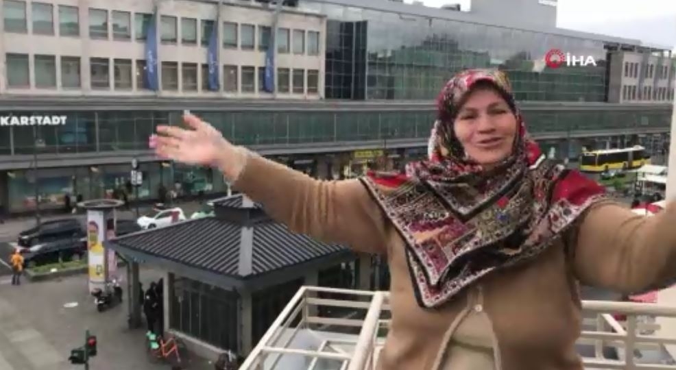 Almanya’da Ayşe teyze sosyal medyada 1 Mayıs fenomeni oldu