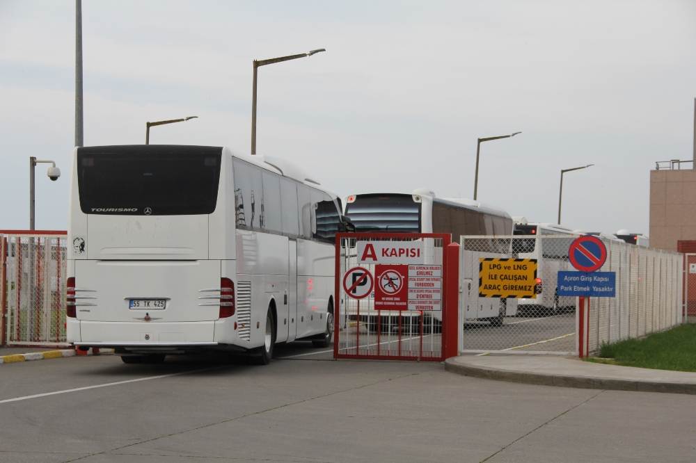 Almanya’dan 289 Türk vatandaşı Samsun’a getirildi