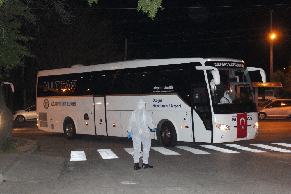 Almanya’dan gelen 355 kişi Muğla’da karantinaya alındı