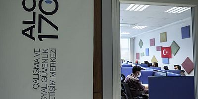 Alo 170'e geçen yıl 17 milyon 708 bin 612 çağrı geldi
