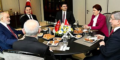 Altılı Masa adayını açıklıyor! Tarih belli oldu