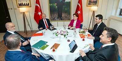 Altılı masa aylar sonra ilk kez aday görüşmek için toplanıyor