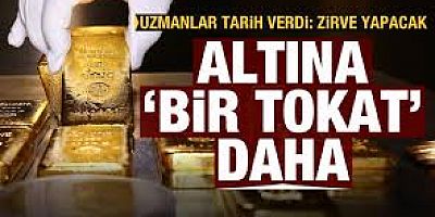 Altına bir 'tokat' daha! Uzmanlar zirve yapacağı tarihi açıkladı