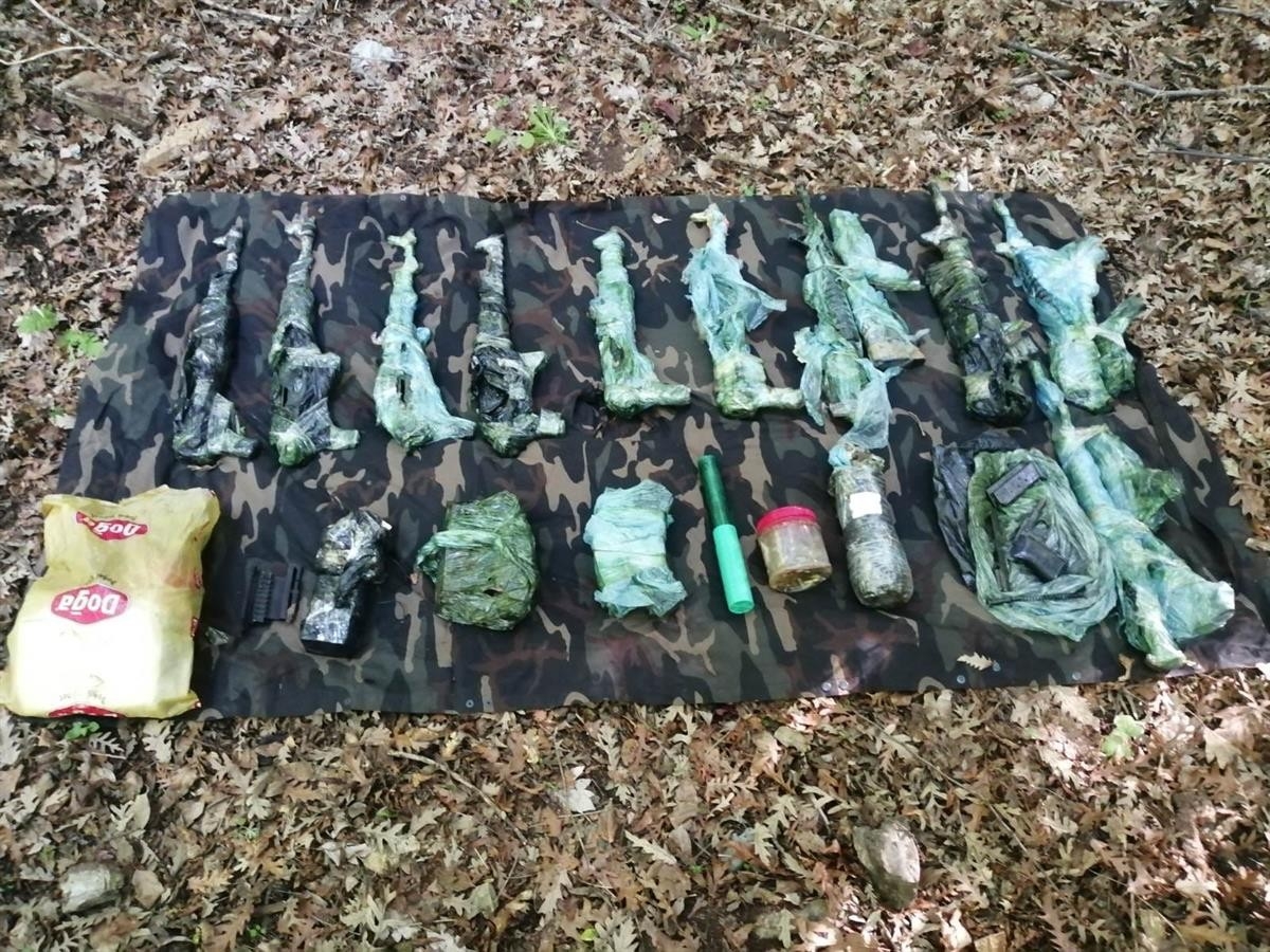 Amanos Dağlarında PKK’nın yer altı deposu bulundu