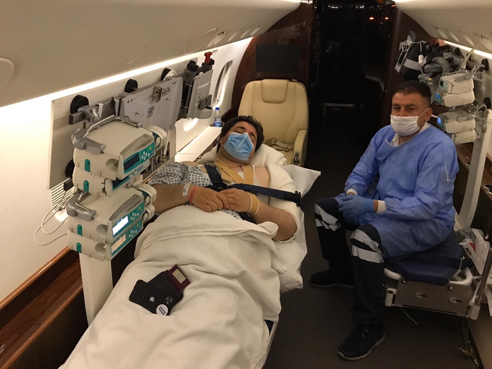Ambulans uçaklar dünyanın dört bir yanındaki Türk hastalar için havalanıyor