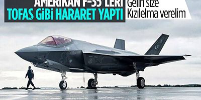 Amerika'nın bize vermediği F-35'lerin motoru hararet yaptı.. 