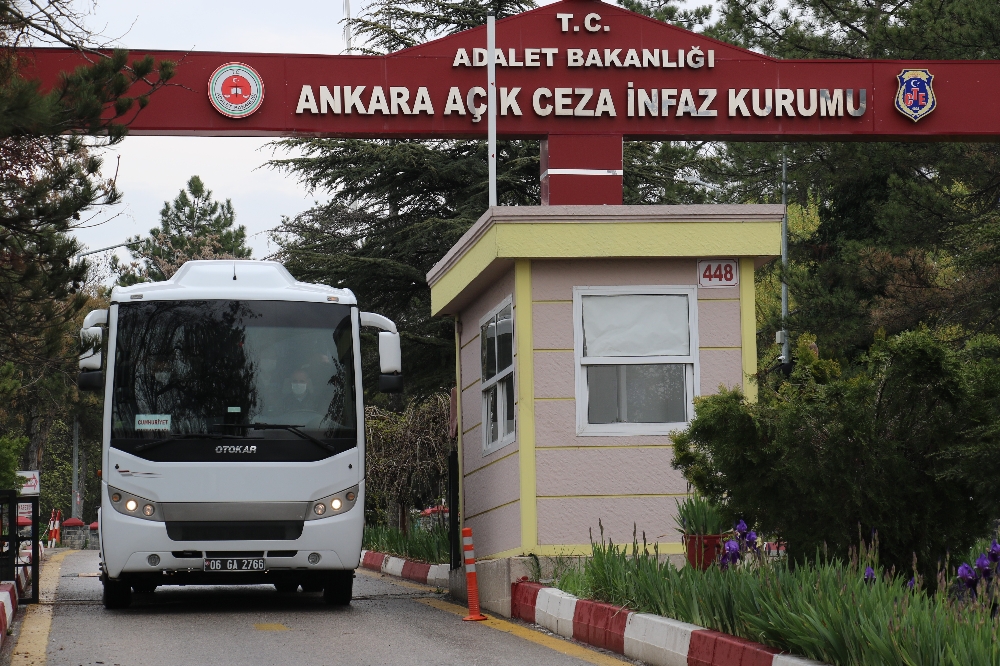 Ankara Açık Ceza İnfaz Kurumundan tahliyeler sürüyor