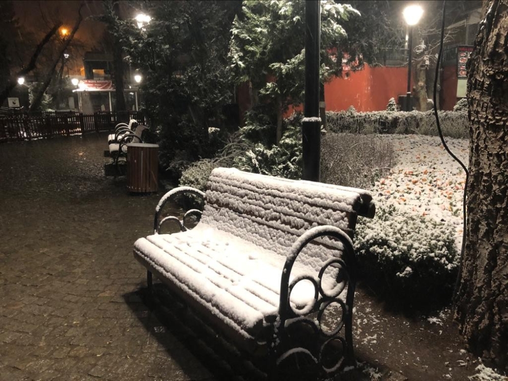 Ankara beyaza büründü