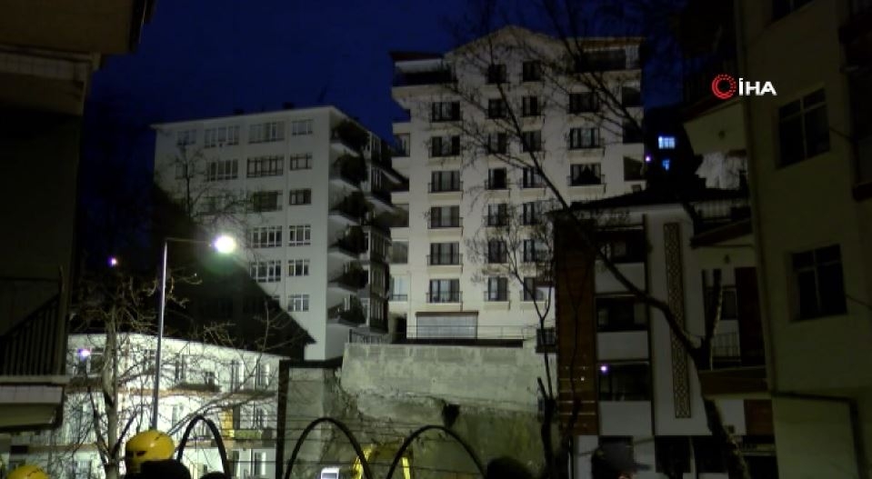 Ankara bina yıkım çalışmaları devam ediyor