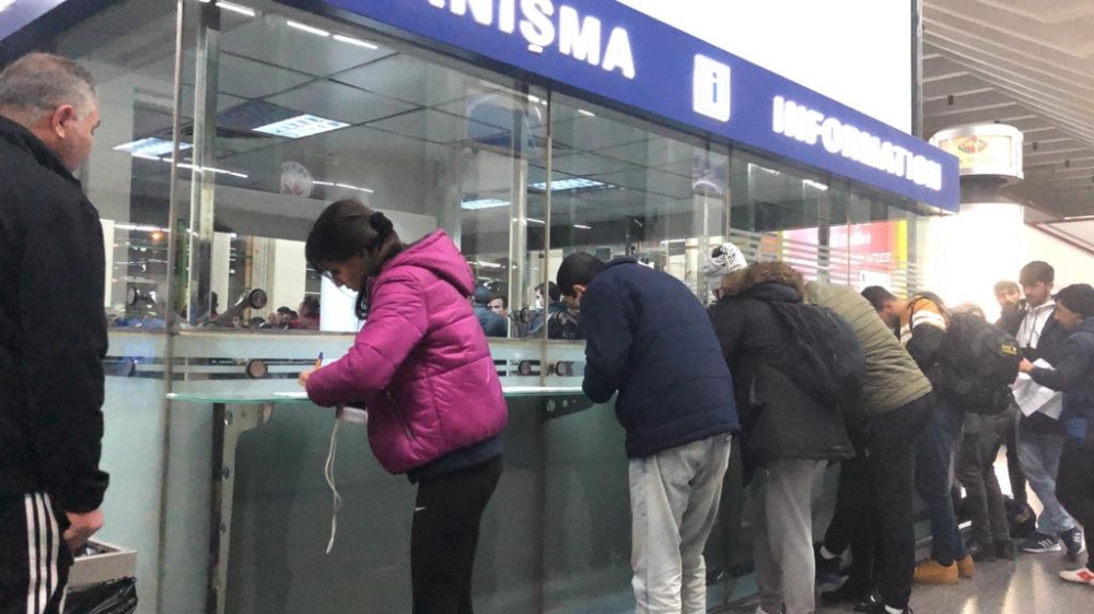 Ankara Otobüs terminalinde sehayat izni yoğunluğu