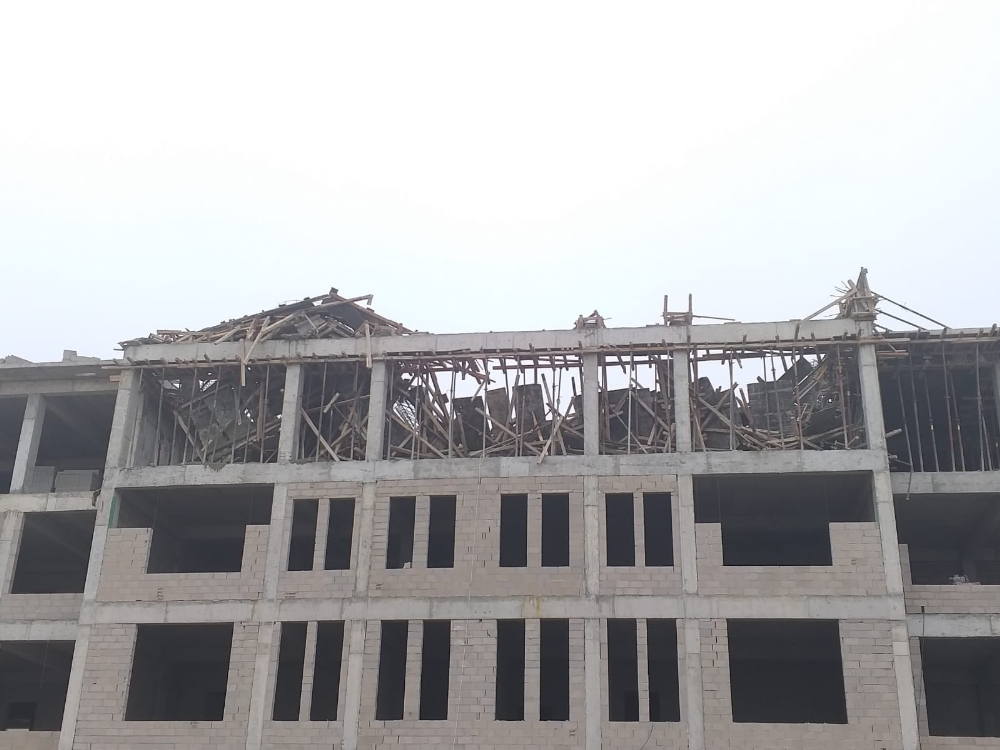 Ankarada İlkokul İnşaatı Çöktü: 1 Ölü, 1 Yaralı
