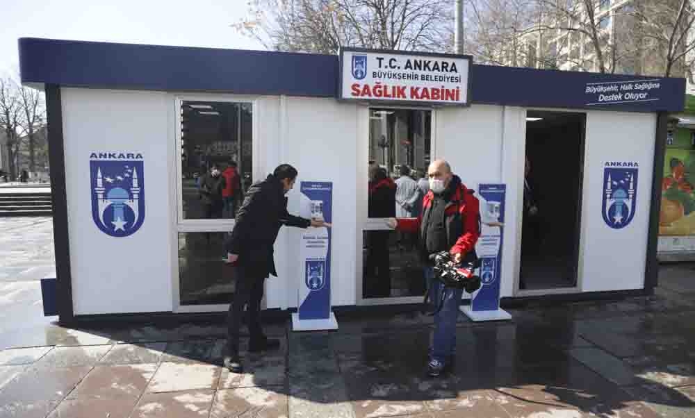 Ankara’da “sağlık kabini” uygulaması başladı