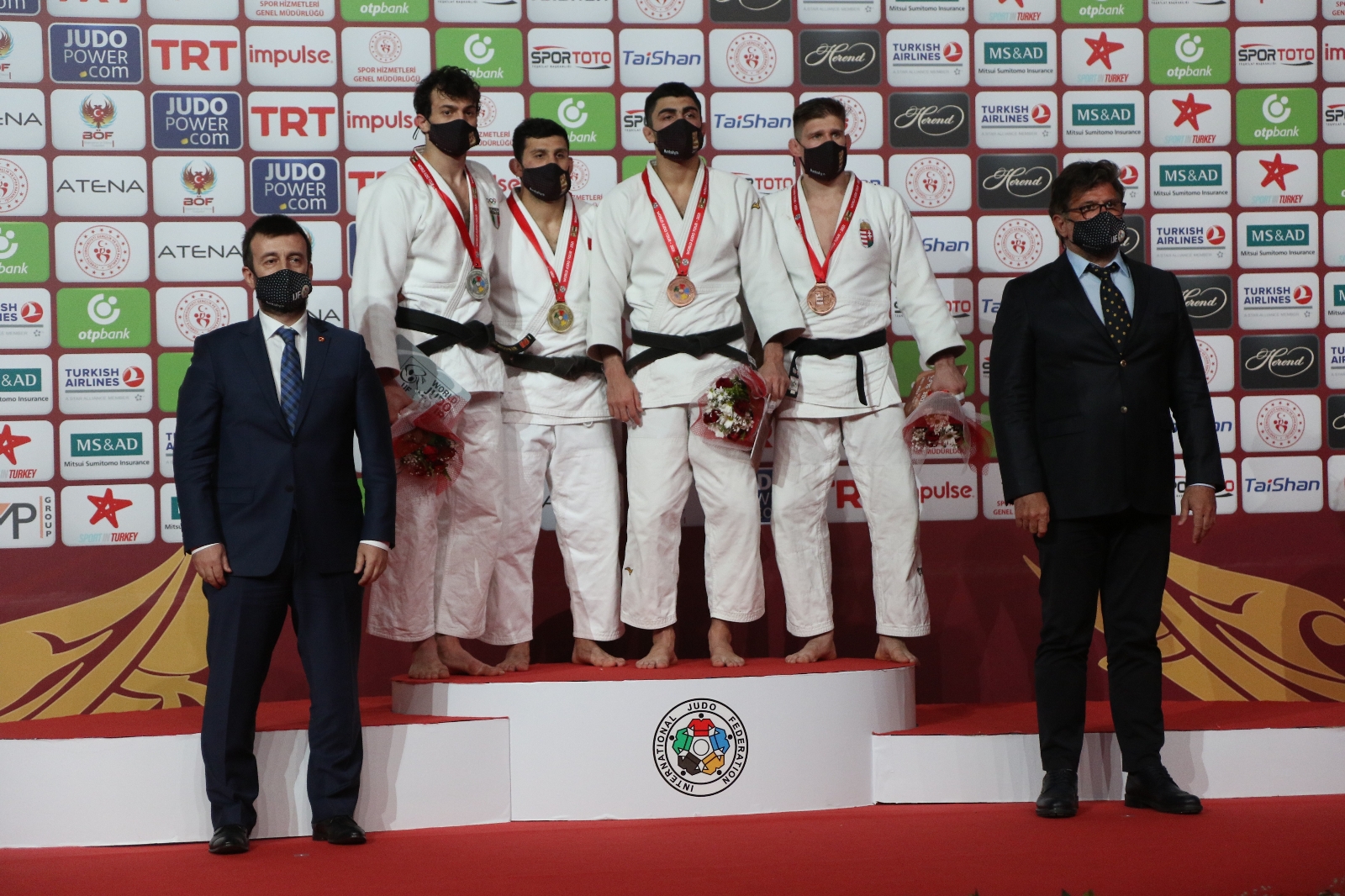 Antalya Grand Slam’da Albayrak’tan altın, Kandemir’den gümüş madalya