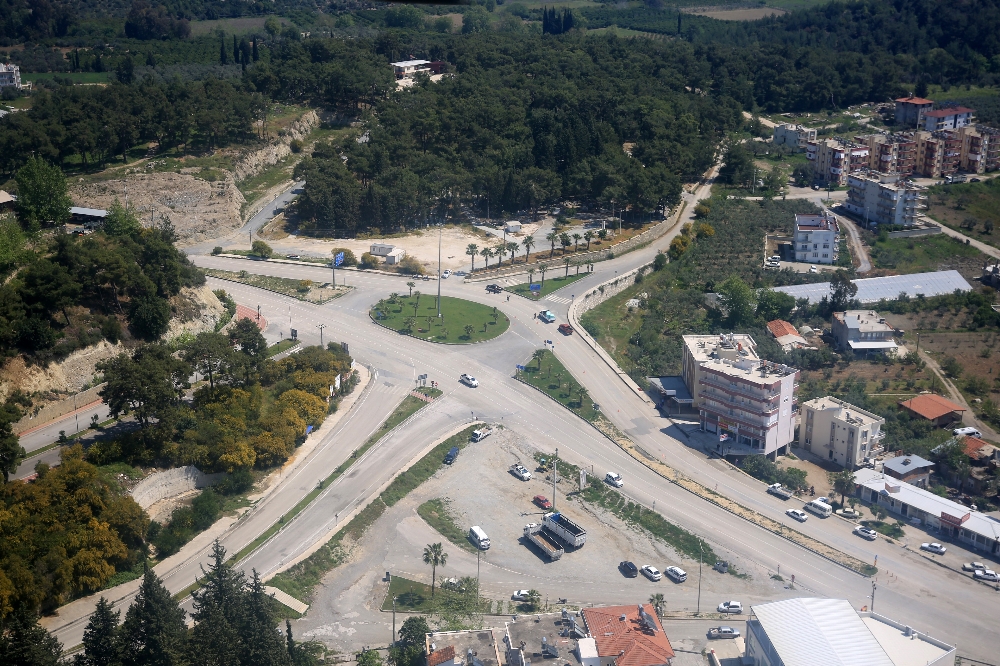 Antalya’da korona virüs önlemleri havadan denetlendi