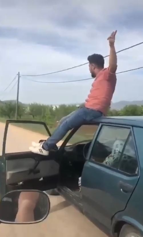 Antalya’da trafikte dehşete düşüren görüntü
