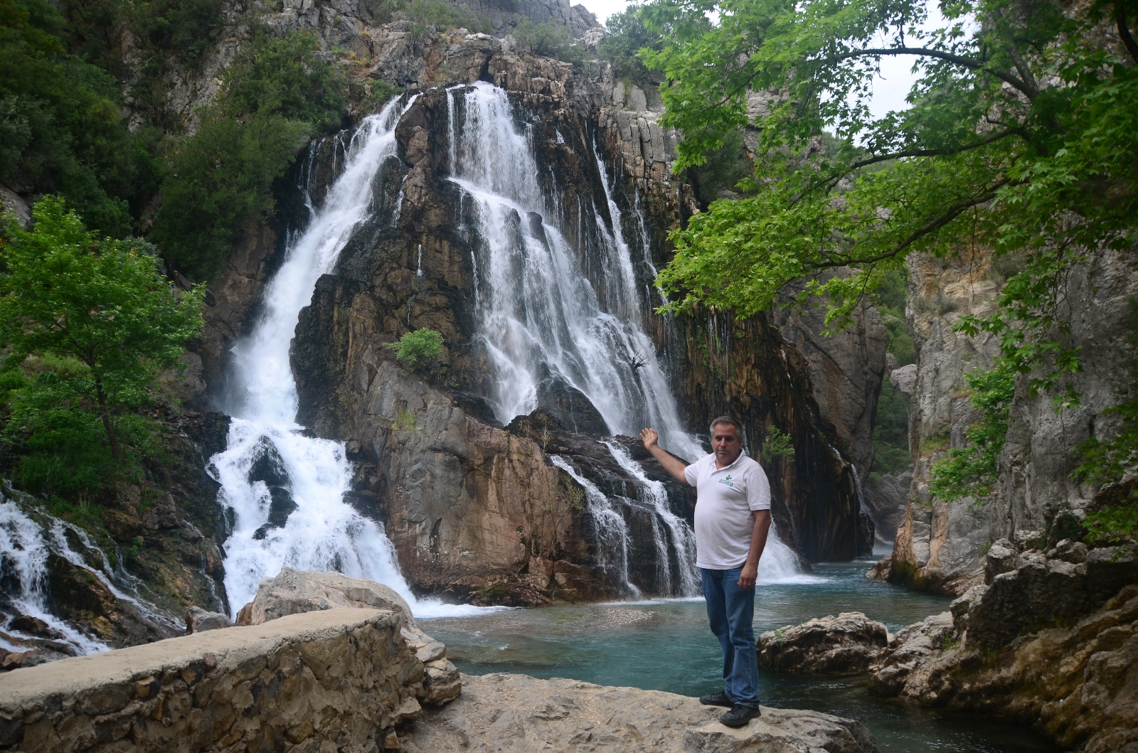 Antalya’nın gizli güzelliği ’Uçansu Şelalesi ’