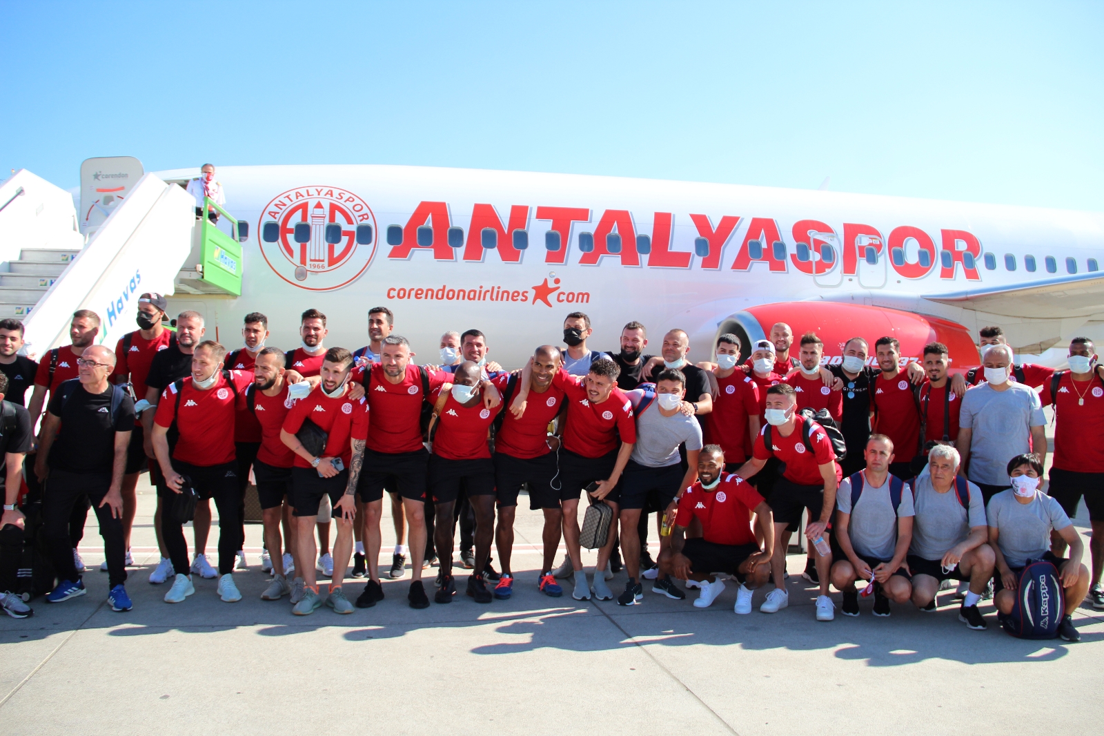 Antalyaspor’dan, Corendon Airlenes’le tarihi yolculuk