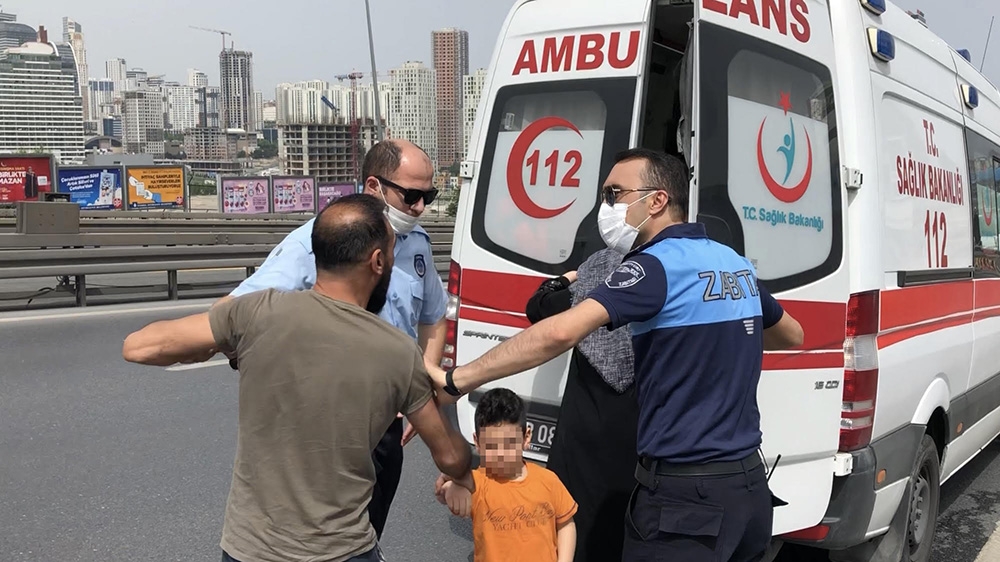 Aracını o halde gören baba sinir krizine girdi
