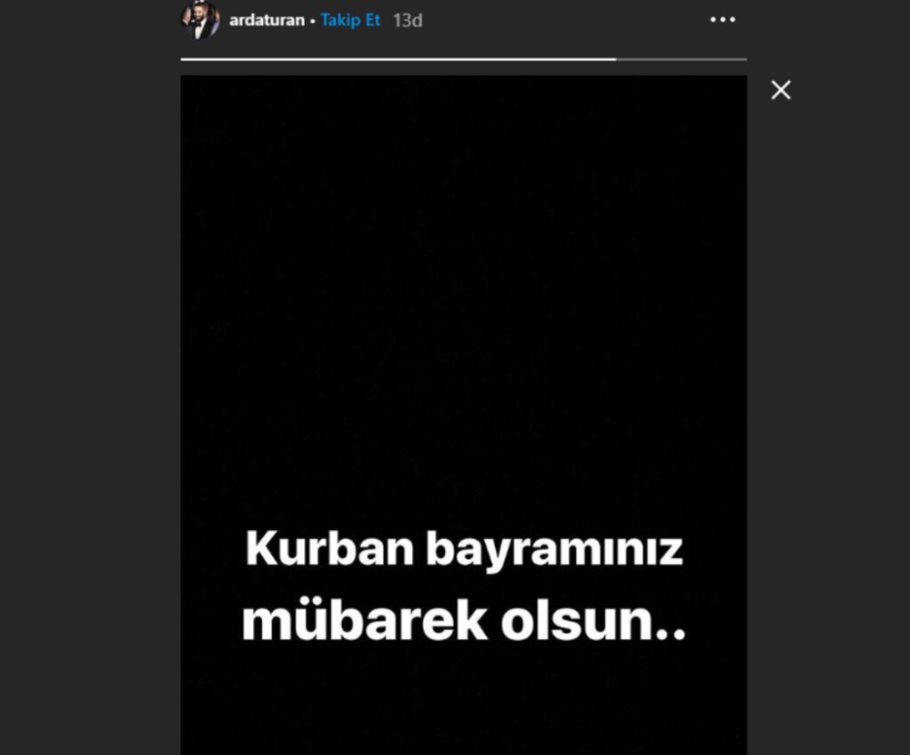 Arda Turan’dan bayram ironisi!