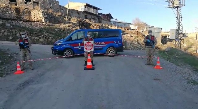Ardahan’da bir köy karantinaya alındı