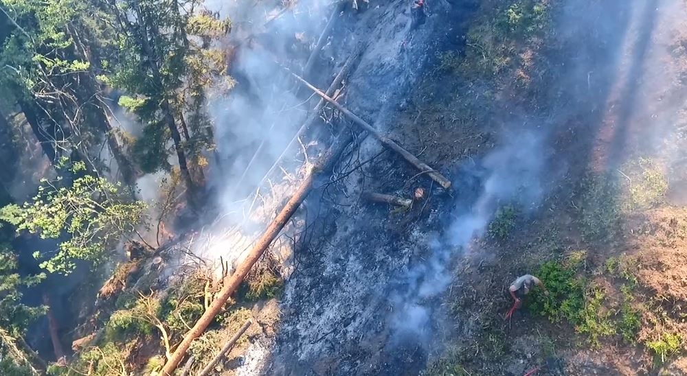Artvin’deki orman yangını 3 gündür devam ediyor