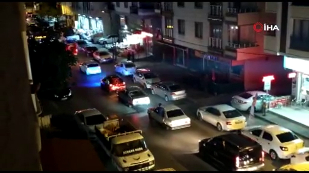Asker uğurlamasından şok görüntüler
