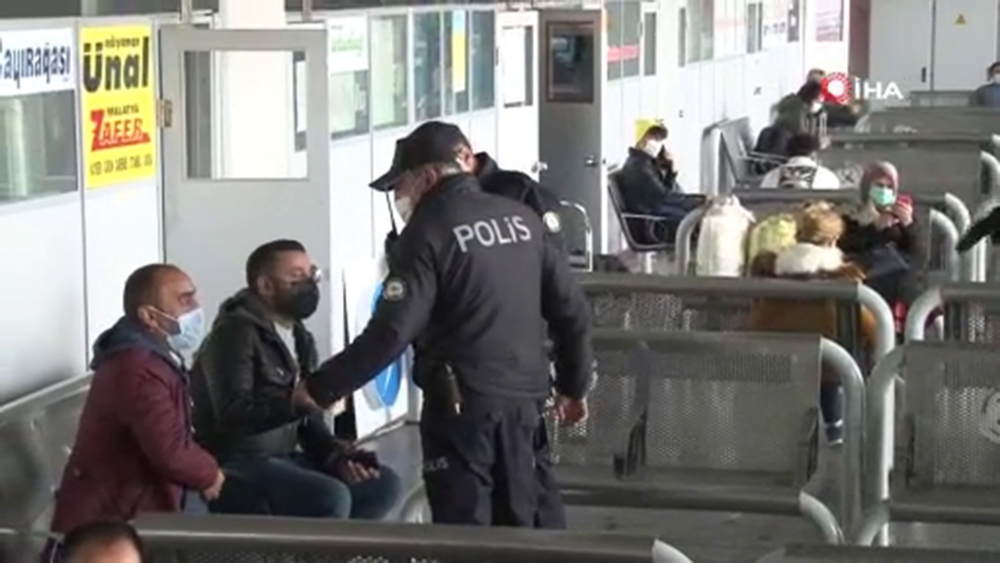 AŞTİ’de korona virüs denetimi: Sigara içenlere ceza yağdı