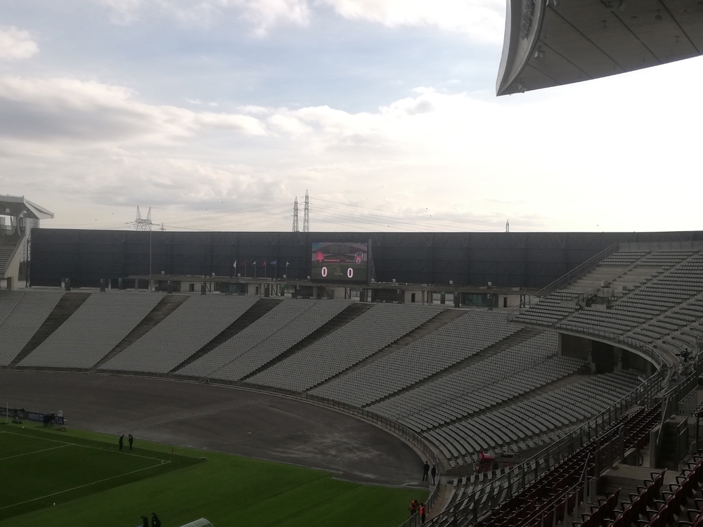 Atatürk Olimpiyat Stadı’nda rüzgar önlemi