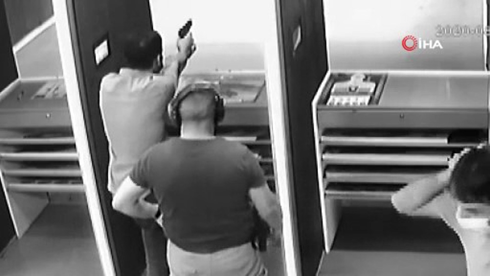 Atış poligonunda şok intihar teşebbüsü