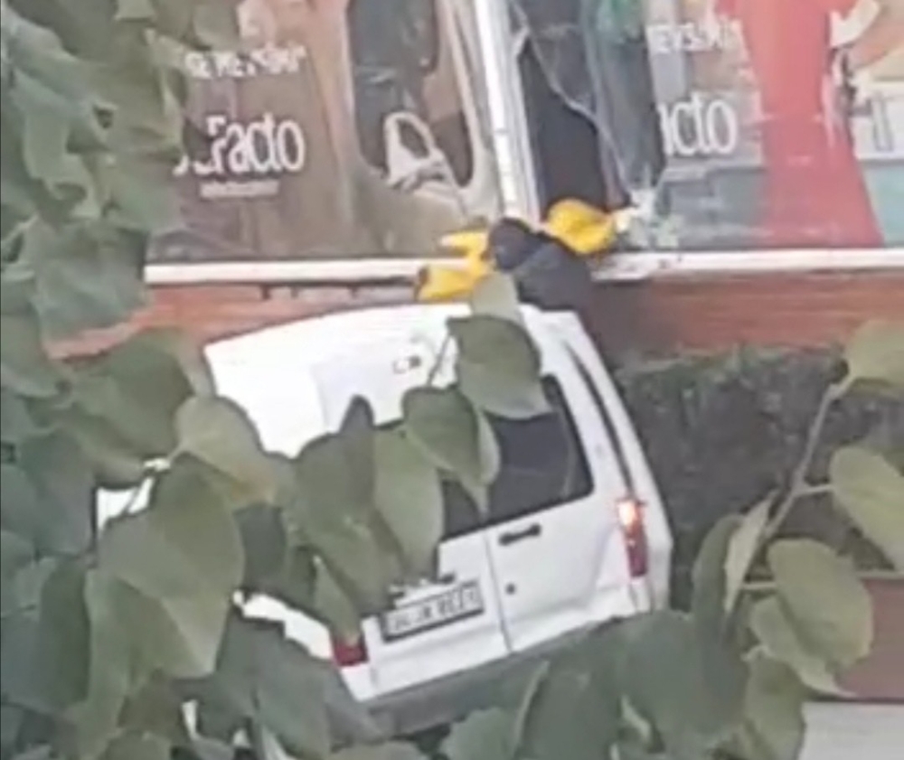 AVM’deki mağazanın camının kırarak onlarca mont çaldılar